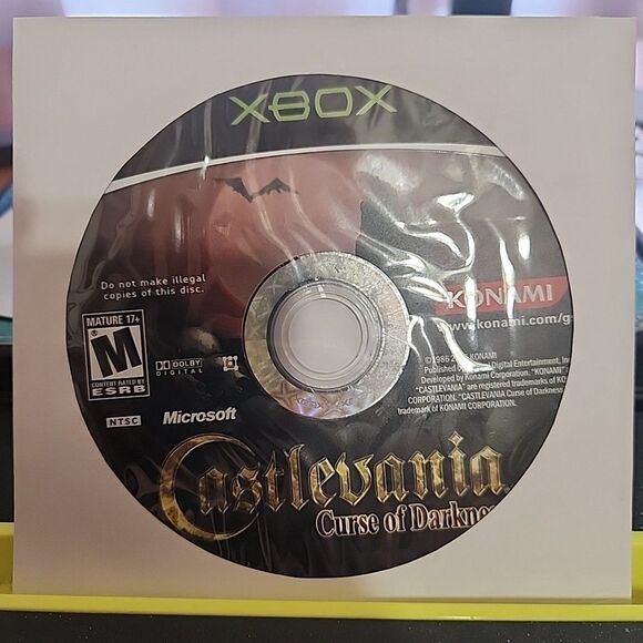 Castlevania: Curse of Darkness Xbox 2005 Disc Only Tested - Picture 1 of 1
